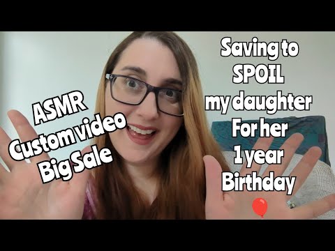 ASMR CUSTOM VIDEOS OPEN 👐 + SALE ❤️