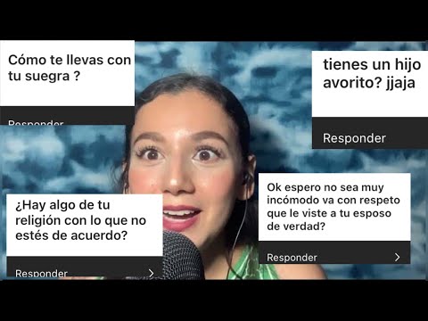 ASMR Q&A preguntas INCÓMODAS voz combinada