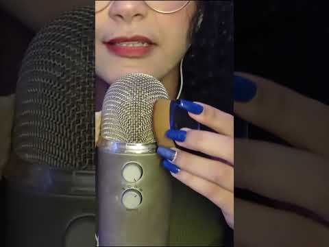 ASMR- Pincel no microfone