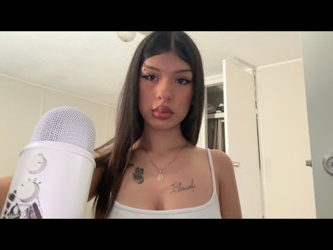 I do ASMR and you sleep (mouth sounds)