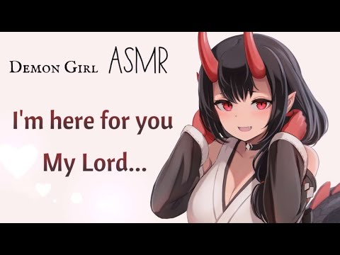 🖤 Your Loyal Demon Girl Assistant Comforts You [F4M] [Master Listener] [Monster Girl] [RoleplayASMR]