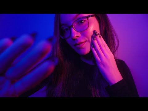 ASMR | toques espelhados (hand movements, sons de boca, toques na tela)