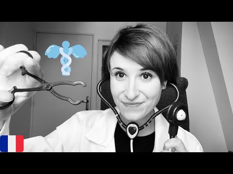 ASMR Français - Médecin [Doctor] traitement des plaies 🩺👩🏻‍⚕️