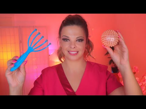 Relaxáló Arckezelés, Arcmasszázs és Fejmasszázs 💆 (Magyar ASMR)(Magyar ASMR)