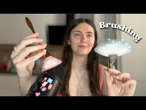 Ti rilasso in pochi minuti| ASMR *Brushing Mic & Camera* 🤍