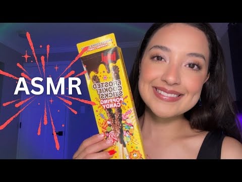 ASMR 💥 Eating chocolate covered popping candy 💥