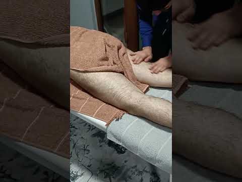 ASMR BACK LEG MASSAGE DEEP RELAXATION #massage #asmr #relax #relaxing #shorts  #shortsvideo #tapping
