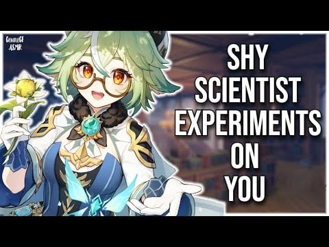 [3DIO] Shy Scientist Sucrose Performs an Experiment on You | Genshin Impact ASMR RP