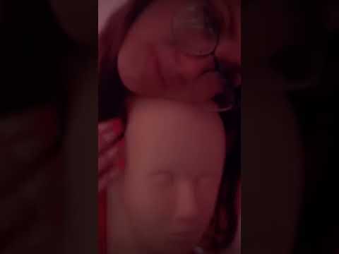 mimitos en la pelada #asmr #maniqui #tapping #nailtapping