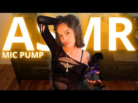 ASMR Mic Pumping| Soft Sounds - Slow - Intensive - Fast