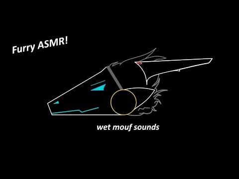 [Furry ASMR] Wet Mouth Sounds