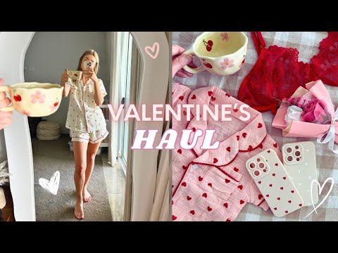 ASMR CUTE Valentine’s Day Haul (Ft. Temu) 💌🌹❤️