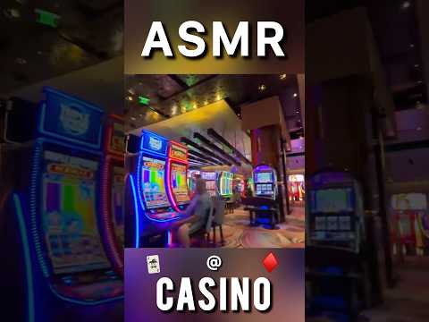 ASMR at THE CASINO 🎰💤 (asmr in pubic) #shorts #asmr