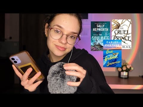 ASMR books I want to read before the end of the year 📚 (end of year tbr list- yes, I know it's sept)