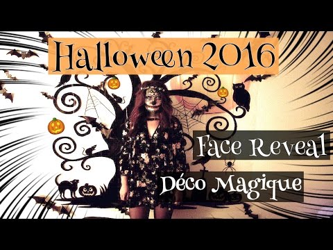 ASMR 35 🎃 RIKITA HALLOWEEN 2016 : FACE REVEAL + DECO MAGIQUE !