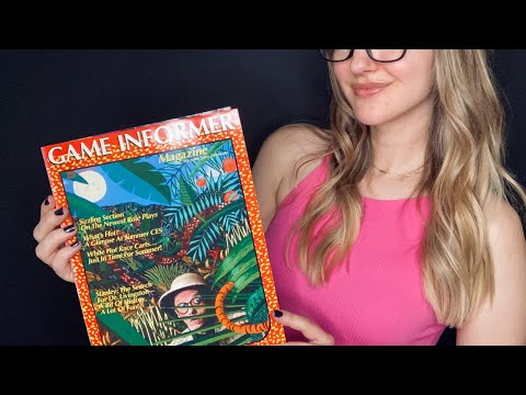 ASMR - Relaxing Video Game Magazine 🎮 Soft Spoken, Video Game ASMR