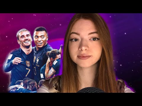 ~ ASMR FR ~ Je chuchote les JOUEURS de l’EQUIPE de FRANCE 🇫🇷 #asmr