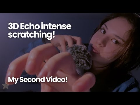 ASMR Intense Scratching! (Scratching, Combing, Picking, Trigger words, ... ) + 3D Sound Effects