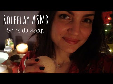 ROLEPLAY ASMR 🎧 Soins du visage 💆🏼‍♀️ Attention personnelle