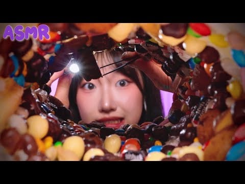 ASMR 귀청소 아니고 초콜릿 청소 | 노토킹 이팅사운드 No talking
