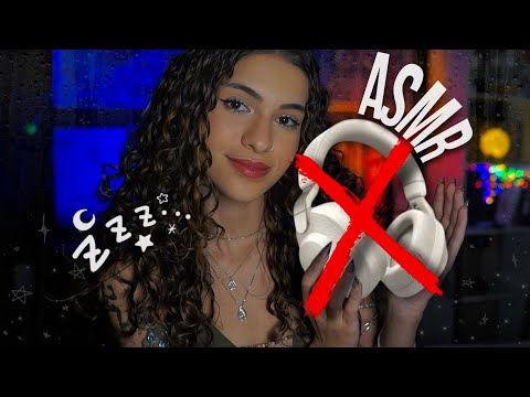 ASMR 🎧 Sem Fones: Sons Espalhados no Espaço - áudio em mono para te fazer dormir 💤 