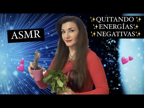 ASMR TE ELIMINO LAS ENERGIAS NEGATIVAS/ ROLE PLAY/ EN ESPAÑOL