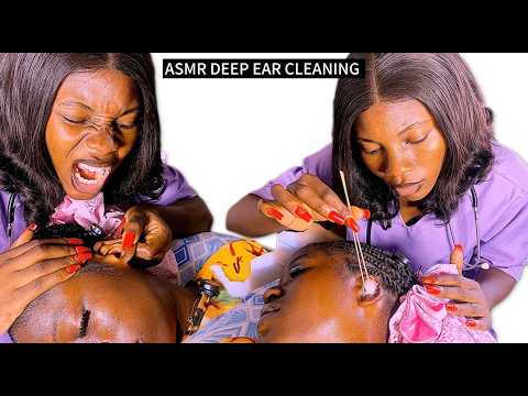 ASMR Ear Cleaning with Bobby Pin, Ear Massage, Spit Painting & Fast Head Massage for Deep Relaxation