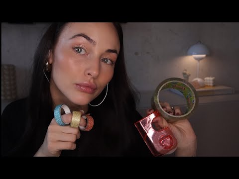 ASMR Tape on mic 🩹