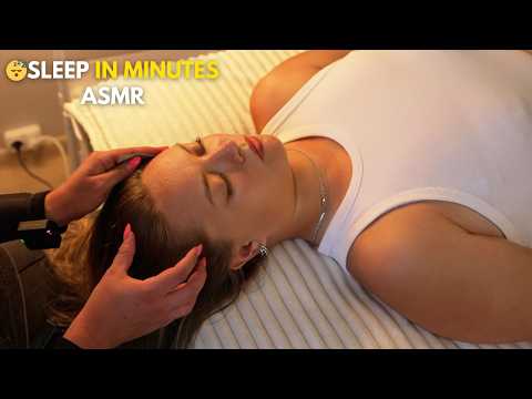 ASMR Pampering For Falling Asleep (Hair Brushing, Head Massage, Face Massage)