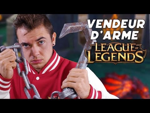 ASMR : VENDEUR D'ARME SUR LEAGUE OF LEGENDS  ⚔️🗡️
