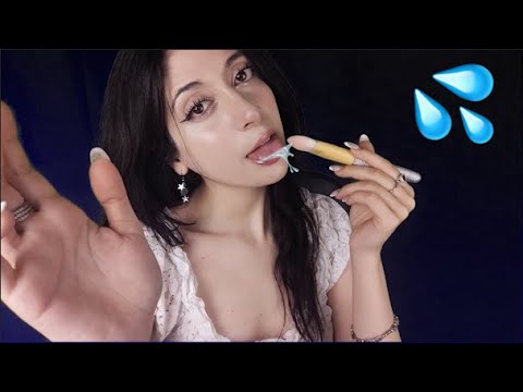 SPIT PAINTING CHE TI SCIOGLIE IL CERVELLO🧠👅| ASMR