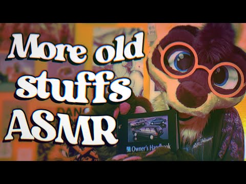 Furry ASMR | Rali tells you about more old things! (assorted sounds, tapping/paper sounds)