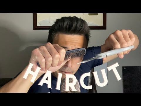 Fast & Aggressive ASMR Haircut | Amazon Giveaway | 16th ASMR Video
