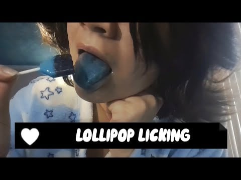 ASMR | Sticky Mouth Sounds con Lollipop | Paleta super pegajosa | Soft Spoken