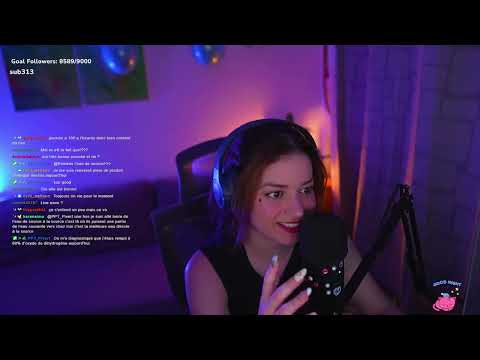 ASMR LIVE  : plein de triggers et on discute ! (NO PUB)