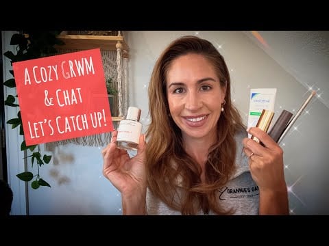 ASMR | Cozy GRWM | Makeup, Whispered Chitchat & New Fall Dossier Fragrances 🍂