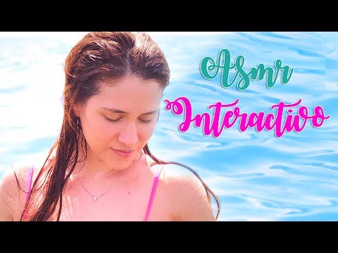 Asmr interactivo | Un día de playa, sol y arena | ASMR Español | Asmr with Sasha