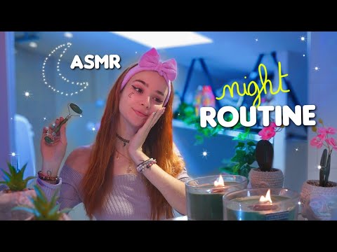 ASMR🌙 ROUTINE du SOIR : on se prépare pour DODO ensemble 😴