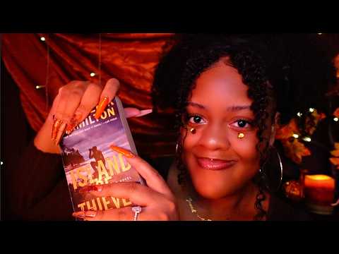 BOOK MASSAGE ASMR 📚✨(Gripping, Sticky Taps, Mouth Sounds)