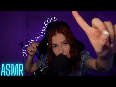 ASMR | SIGA AS MINHAS INSTRUÇÕES E TESTE SUA INTUIÇÃO