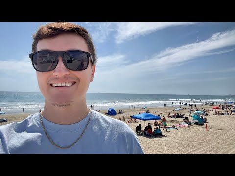 ASMR at The Beach 🏖️ (asmr in public)