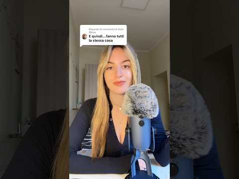 RISPONDO AGLI HATERS (asmr ita)
