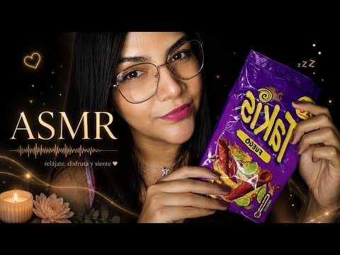 ASMR comiendo takis fuego 🔥 
