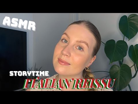 ASMR SUOMI | Semi-inaudible storytime Italian reissusta + Italian ostosten esittely 🇮🇹