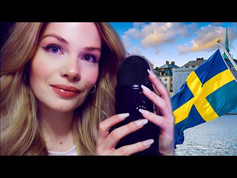 My first ASMR video in SWEDISH (eng sub)