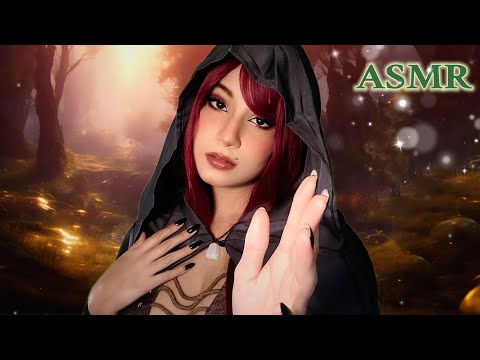 ASMR | MULHER MISTERIOSA TE GUIA PELA FLORESTA (Roleplay)🍃