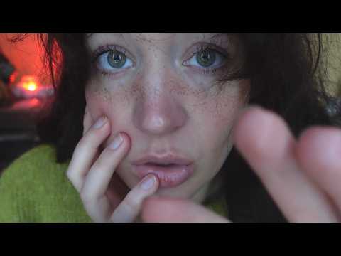 tingly FALL trigger words on repeat with clicky mouth sounds ASMR