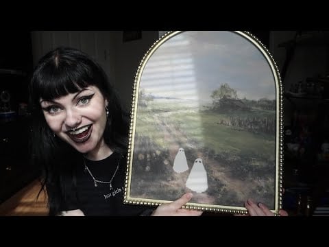 ASMR | Summerween Haul 👻🕷️ tapping, tracing, etc.