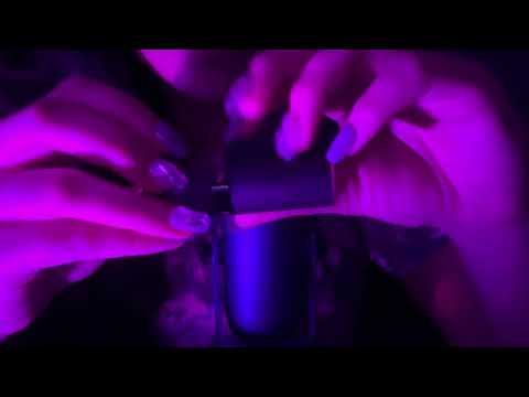 ASMR Mouth Sounds (Spoolie nibbling, screen tapping, wet sounds, tongue sounds) #asmr