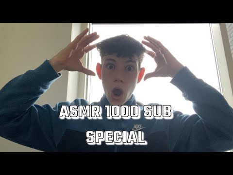 ASMR 1,000 SUBSCRIBER SPECIAL!! Q&A (get to know me)